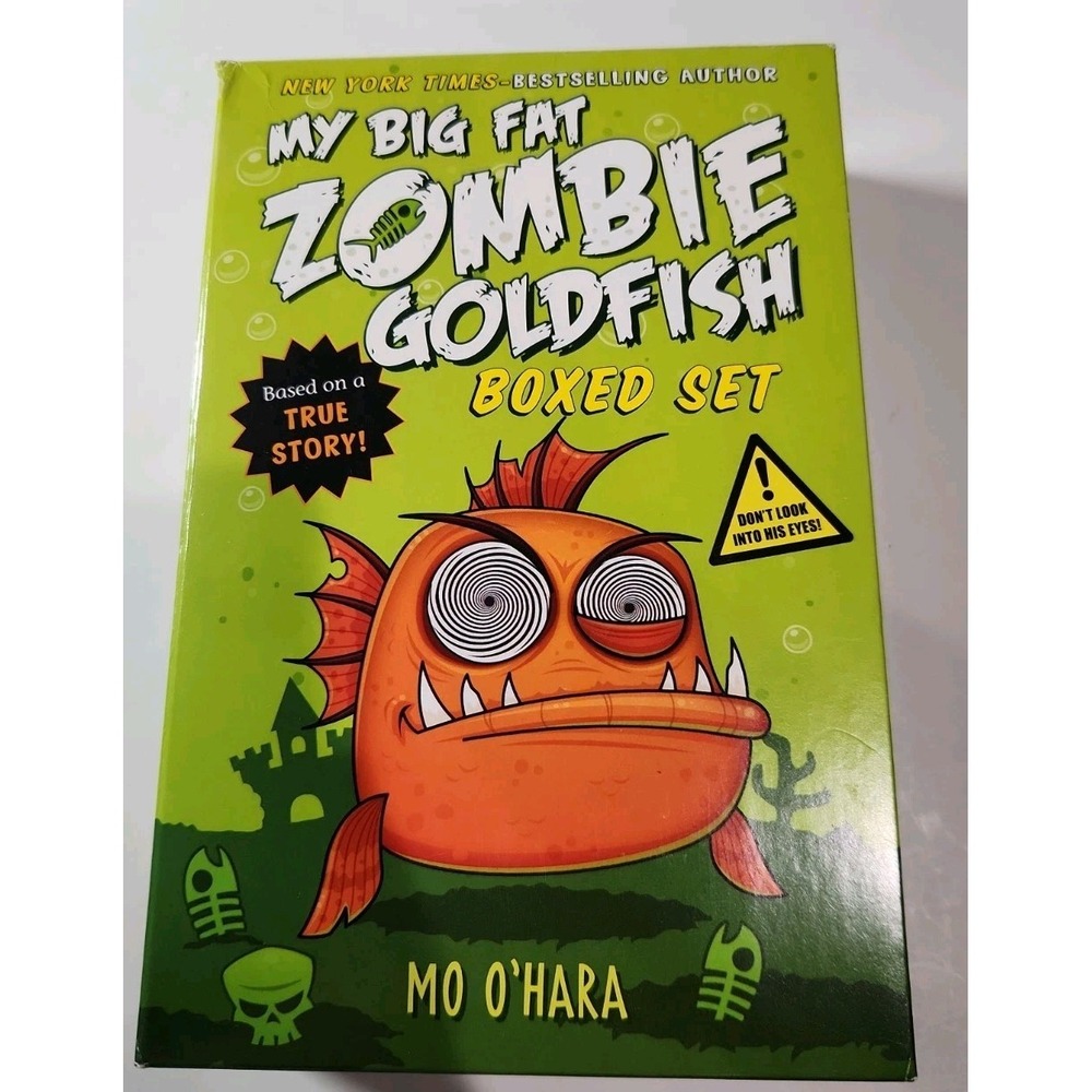 My Big Fat Zombie Goldfish Boxed Set Books 1-3 Mo O'Hara Square Fish Paperback